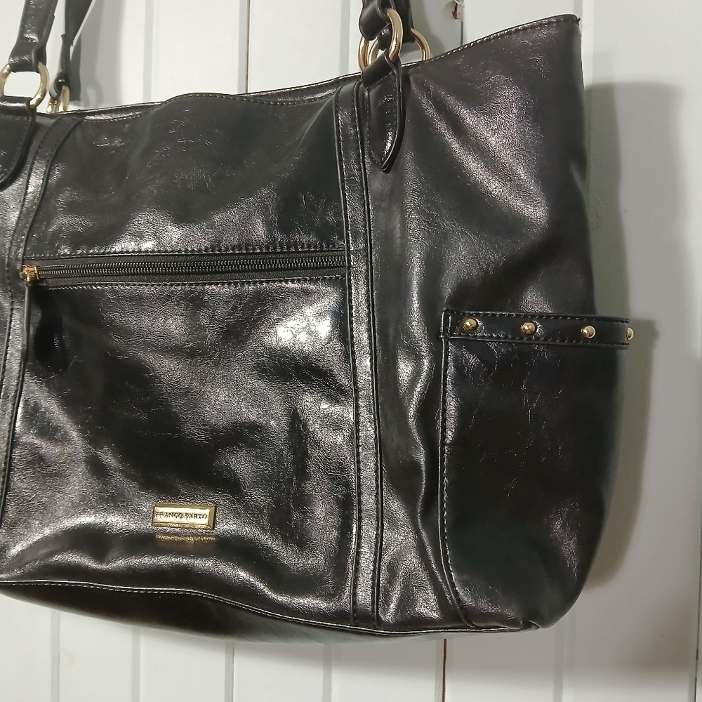 franco Sarto Black Tote Bag - Picture 3 of 8